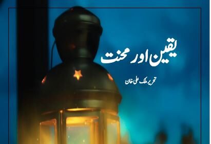 Yakeen Aur Mehnat Novel